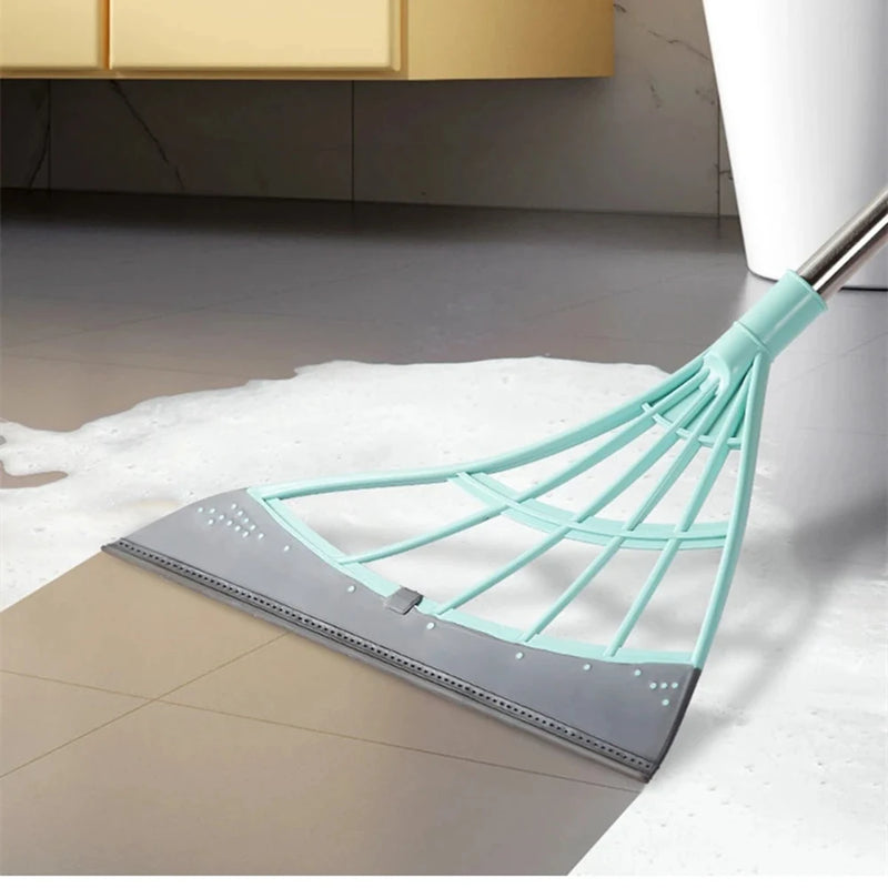 Toilet Bathroom Toilet Floor Wiper Magic Broom Sweeping Silicone Artifact Ground Scraping Floor Cleaning Tools Mop Brooms